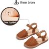 imageTHEE BRON Girls Comfort Sandals Kids Shoes Sandals Filles SandalesAa444brown