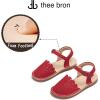imageTHEE BRON Girls Comfort Sandals Kids Shoes Sandals Filles SandalesAa444red