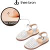 imageTHEE BRON Girls Comfort Sandals Kids Shoes Sandals Filles SandalesAa444white
