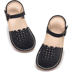 imageTHEE BRON Girls Comfort Sandals Kids Shoes Sandals Filles SandalesAa444black