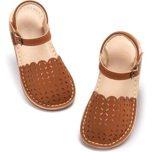 imageTHEE BRON Girls Comfort Sandals Kids Shoes Sandals Filles SandalesAa444brown