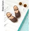 imageTHEE BRON Girls Sandals Toddler Summer Dress ShoesAa426chocolate