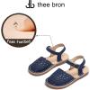 imageTHEE BRON Girls Sandals Toddler Summer Dress ShoesAa430blue