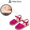 imageTHEE BRON Girls Sandals Toddler Summer Dress ShoesAa430rose Pink