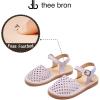 imageTHEE BRON Girls Sandals Toddler Summer Dress ShoesAa432purple