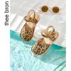 imageTHEE BRON Girls Sandals Toddler Summer Dress ShoesAa434brown