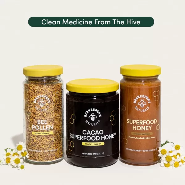 Beekeepers Naturals Superfood Cacao Honey  Organic Raw Ecuadorian Cacao with Antioxidants Iron and Calcium Free of Gluten Dairy ampamp Sugar 11lbs