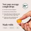 imageBeekeepers Naturals Soothing Honey Cough Drops  Immune Support with Vitamin D Zinc and Propolis Throat Soothing Lozenges 24 Ct
