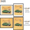 imageupsimples 16x24 Picture Frame Set of 5 Display Pictures 14x20 with Mat or 16 x 24 Without Wall Gallery Poster Frames GoldBlack