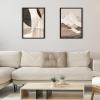 imageupsimples 16x24 Picture Frame Set of 5 Display Pictures 14x20 with Mat or 16 x 24 Without Wall Gallery Poster Frames GoldBlack