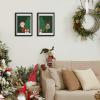 imageupsimples 16x24 Picture Frame Set of 5 Display Pictures 14x20 with Mat or 16 x 24 Without Wall Gallery Poster Frames GoldBlack