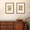 imageupsimples 16x24 Picture Frame Set of 5 Display Pictures 14x20 with Mat or 16 x 24 Without Wall Gallery Poster Frames GoldBrown