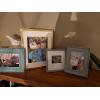imageupsimples 16x24 Picture Frame Set of 5 Display Pictures 14x20 with Mat or 16 x 24 Without Wall Gallery Poster Frames GoldGold