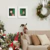imageupsimples 16x24 Picture Frame Set of 5 Display Pictures 14x20 with Mat or 16 x 24 Without Wall Gallery Poster Frames GoldWhite