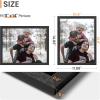 imageupsimples 8x10 Picture Frame Wall Gallery Photo Frames with Engineered Wood Gold 1 PackBlack