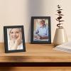 imageupsimples 8x10 Picture Frame Wall Gallery Photo Frames with Engineered Wood Gold 1 PackBlack