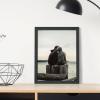 imageupsimples 8x10 Picture Frame Wall Gallery Photo Frames with Engineered Wood Gold 1 PackBlack