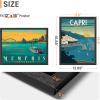 imageupsimples 8x10 Picture Frame Wall Gallery Photo Frames with Engineered Wood Gold 1 PackBlack