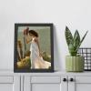 imageupsimples 8x10 Picture Frame Wall Gallery Photo Frames with Engineered Wood Gold 1 PackBlack