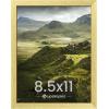 imageupsimples 8x10 Picture Frame Wall Gallery Photo Frames with Engineered Wood Gold 1 PackGold