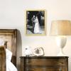 imageupsimples 8x10 Picture Frame Wall Gallery Photo Frames with Engineered Wood Gold 1 PackGold