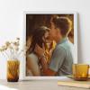imageupsimples 8x10 Picture Frame Wall Gallery Photo Frames with Engineered Wood Gold 1 PackWhite