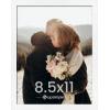 imageupsimples 8x10 Picture Frame Wall Gallery Photo Frames with Engineered Wood Gold 1 PackWhite