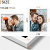 imageupsimples 8x10 Picture Frame Wall Gallery Photo Frames with Engineered Wood Gold 1 PackWhite