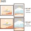 imageupsimples 4x6 Picture Frame Display Pictures 35x5 with Mat or 4 x 6 Without Wall Hanging Photo Frames Brown 1 PackBrown