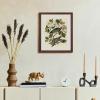imageupsimples 4x6 Picture Frame Display Pictures 35x5 with Mat or 4 x 6 Without Wall Hanging Photo Frames Brown 1 PackBrown