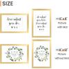 imageupsimples 4x6 Picture Frame Display Pictures 35x5 with Mat or 4 x 6 Without Wall Hanging Photo Frames Brown 1 PackGold
