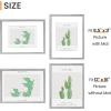 imageupsimples 4x6 Picture Frame Display Pictures 35x5 with Mat or 4 x 6 Without Wall Hanging Photo Frames Brown 1 PackGray