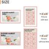imageupsimples 4x6 Picture Frame Display Pictures 35x5 with Mat or 4 x 6 Without Wall Hanging Photo Frames Brown 1 PackPink