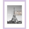 imageupsimples 4x6 Picture Frame Display Pictures 35x5 with Mat or 4 x 6 Without Wall Hanging Photo Frames Brown 1 PackPurple
