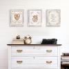 imageupsimples 4x6 Picture Frame Display Pictures 35x5 with Mat or 4 x 6 Without Wall Hanging Photo Frames Brown 1 PackRustic White