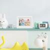 imageupsimples 4x6 Picture Frame Display Pictures 35x5 with Mat or 4 x 6 Without Wall Hanging Photo Frames Brown 1 PackWhite