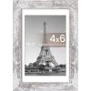 imageupsimples 20x30 Poster Frame Display Pictures 16x24 with Mat or 20x30 Without Mat Wall Hanging Picture Frame Natural 1 PackRustic White