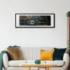 imageupsimples 20x30 Poster Frame Display Pictures 16x24 with Mat or 20x30 Without Mat Wall Hanging Picture Frame Natural 1 PackBlack