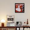 imageupsimples 20x30 Poster Frame Display Pictures 16x24 with Mat or 20x30 Without Mat Wall Hanging Picture Frame Natural 1 PackBlack