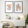 imageupsimples 20x30 Poster Frame Display Pictures 16x24 with Mat or 20x30 Without Mat Wall Hanging Picture Frame Natural 1 PackBlack