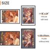 imageupsimples 20x30 Poster Frame Display Pictures 16x24 with Mat or 20x30 Without Mat Wall Hanging Picture Frame Natural 1 PackBlack
