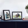 imageupsimples 20x30 Poster Frame Display Pictures 16x24 with Mat or 20x30 Without Mat Wall Hanging Picture Frame Natural 1 PackBlack