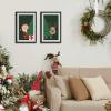 imageupsimples 20x30 Poster Frame Display Pictures 16x24 with Mat or 20x30 Without Mat Wall Hanging Picture Frame Natural 1 PackBlack