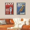 imageupsimples 20x30 Poster Frame Display Pictures 16x24 with Mat or 20x30 Without Mat Wall Hanging Picture Frame Natural 1 PackBlack