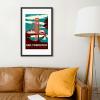 imageupsimples 20x30 Poster Frame Display Pictures 16x24 with Mat or 20x30 Without Mat Wall Hanging Picture Frame Natural 1 PackBlack