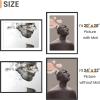 imageupsimples 20x30 Poster Frame Display Pictures 16x24 with Mat or 20x30 Without Mat Wall Hanging Picture Frame Natural 1 PackBlack