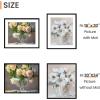 imageupsimples 20x30 Poster Frame Display Pictures 16x24 with Mat or 20x30 Without Mat Wall Hanging Picture Frame Natural 1 PackBlack