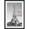 imageupsimples 20x30 Poster Frame Display Pictures 16x24 with Mat or 20x30 Without Mat Wall Hanging Picture Frame Natural 1 PackBlack