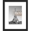 imageupsimples 20x30 Poster Frame Display Pictures 16x24 with Mat or 20x30 Without Mat Wall Hanging Picture Frame Natural 1 PackBlack
