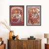imageupsimples 20x30 Poster Frame Display Pictures 16x24 with Mat or 20x30 Without Mat Wall Hanging Picture Frame Natural 1 PackBlack
